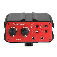 میکسر صدا دوربین سارامونیک مدل Saramonic Two-Channel Active Audio Mixer SR-PAX1