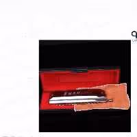 ساز دهنی هارمونیکا Swan مدل 1456 کروماتیک 14 سوراخ 56 تون لبه گرد حرفه ای