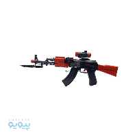 تفنگ اسباب بازی سلفونی پلاستیکی مدل AMT3500