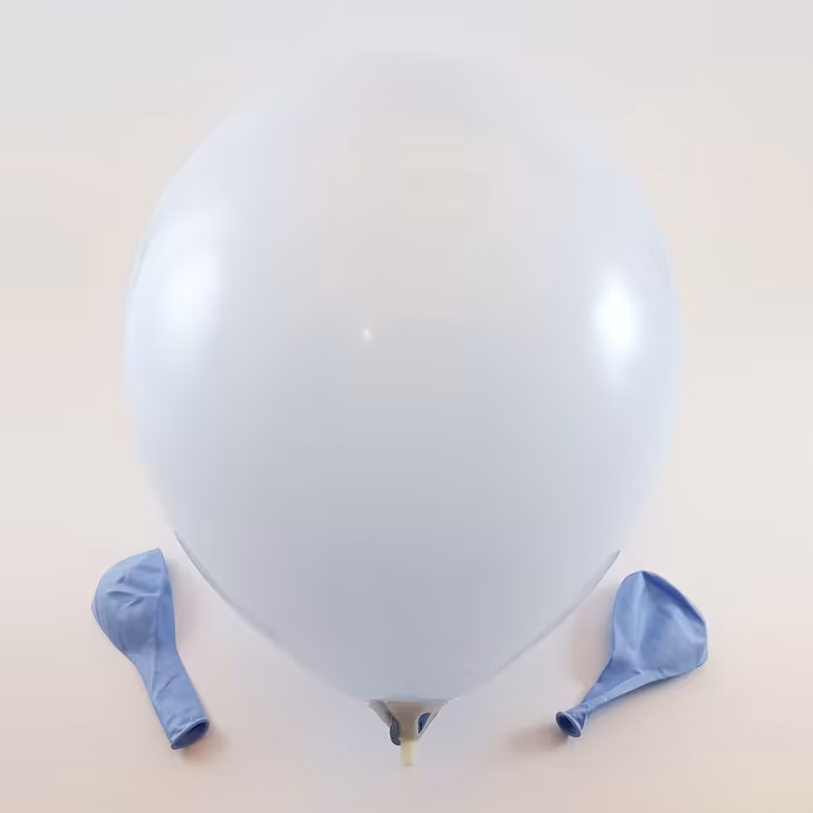 بادکنک آبی پاستیلی (12 اینچ) لاتکس پاستلی استاندارد