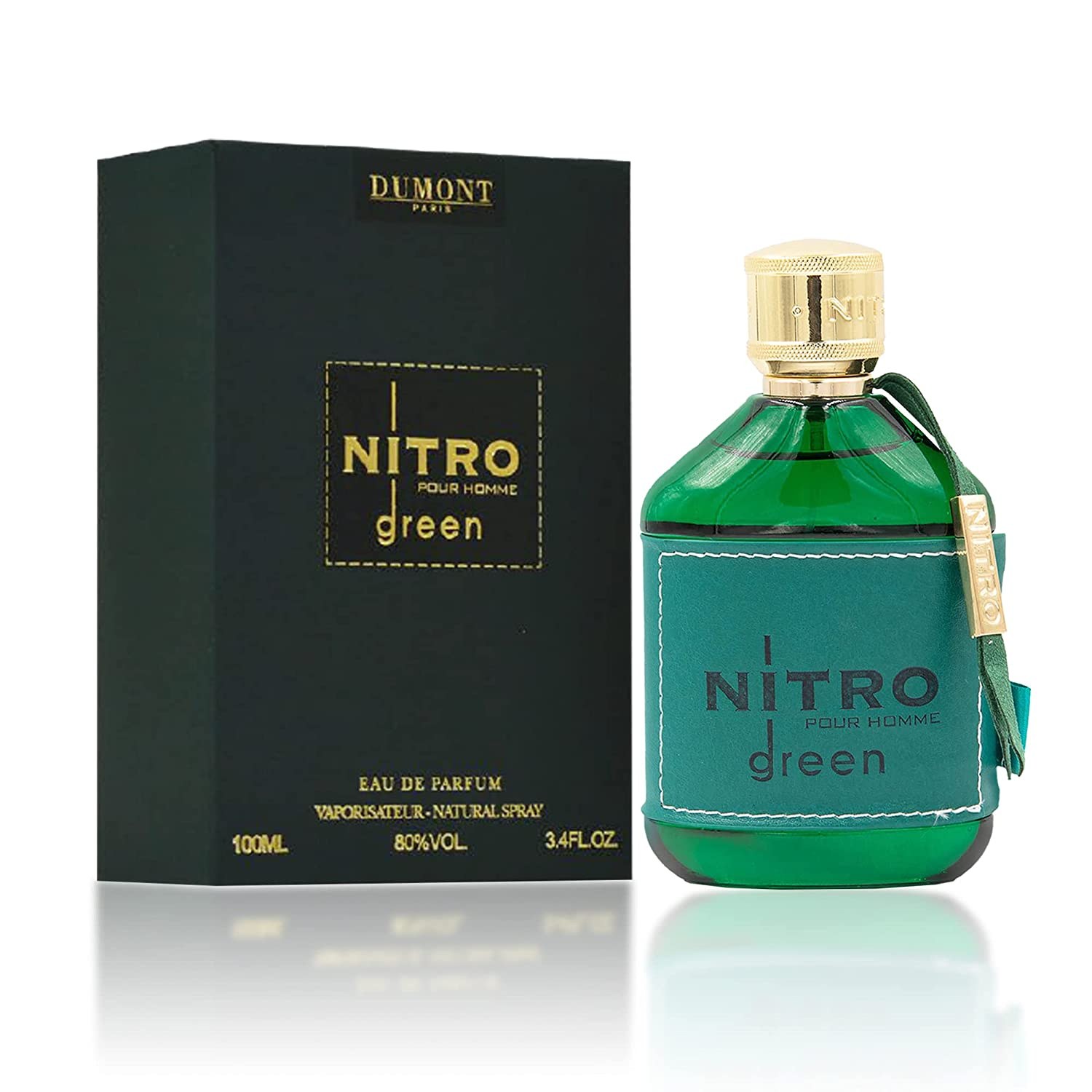 ادو پرفیوم مردانه دمونت پاریس نیترو مدل Green حجم 100 میلی لیتر