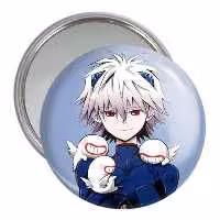 آینه جیبی خندالو مدل کاورو ناگیسا انیمه اونگلیون کد 13814