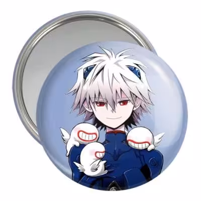 آینه جیبی خندالو مدل کاورو ناگیسا انیمه اونگلیون کد 13814