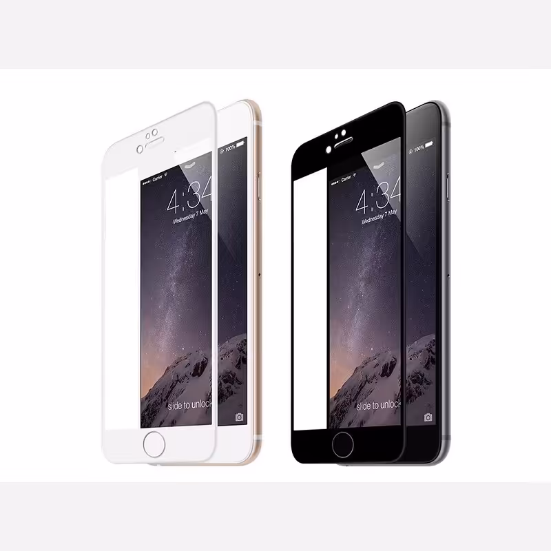 گلس شیشه ای ایفون apple iphone 7 - 8 - se 2 محافظ صفحه نمایش فول صفحه اپل هفت جی هشت IPHONE  7G - 8G خشگیر آیفون سون ایت