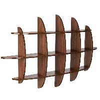 کتابخانه دیواری مندا مدل تیارا کد105