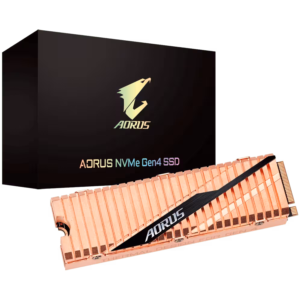 حافظه اس اس دی با هدسینک گیگابایت AORUS Gen4 NVMe M.2 ظرفیت 2 ترابایت