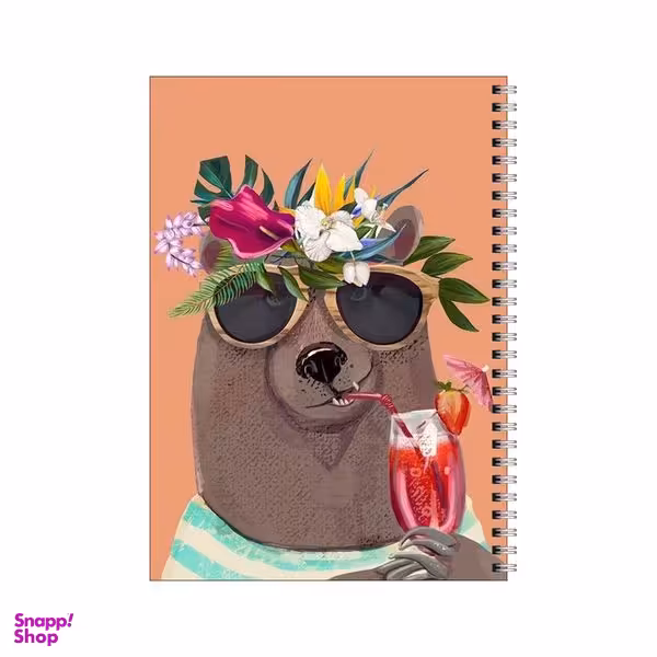 دفتر مشق 100 برگ بامبیلیپ طرح خرس خوشگذران کد 1849884