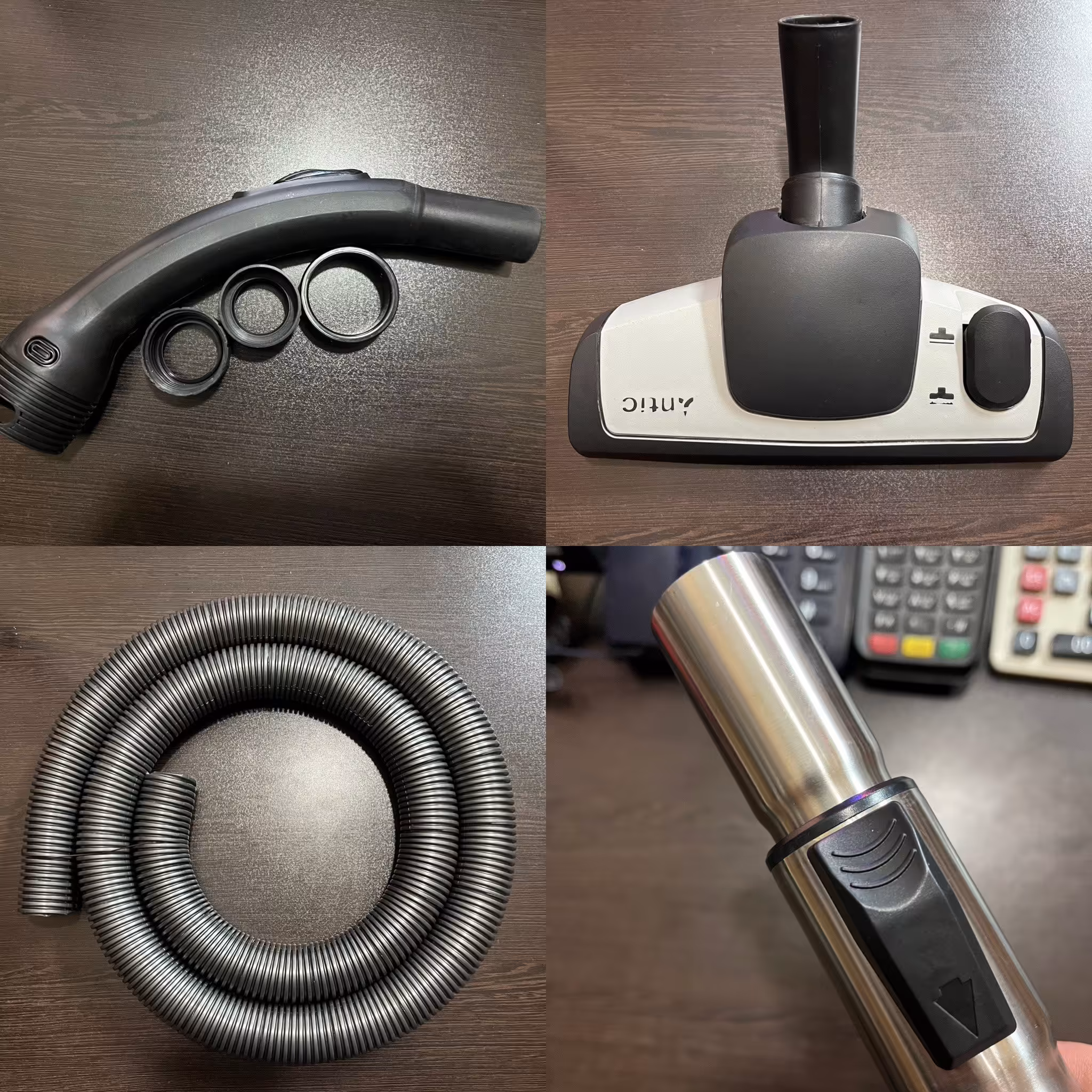 لوله خرطومی و برس و زانویی و لوله استیل پکیج شماره 6