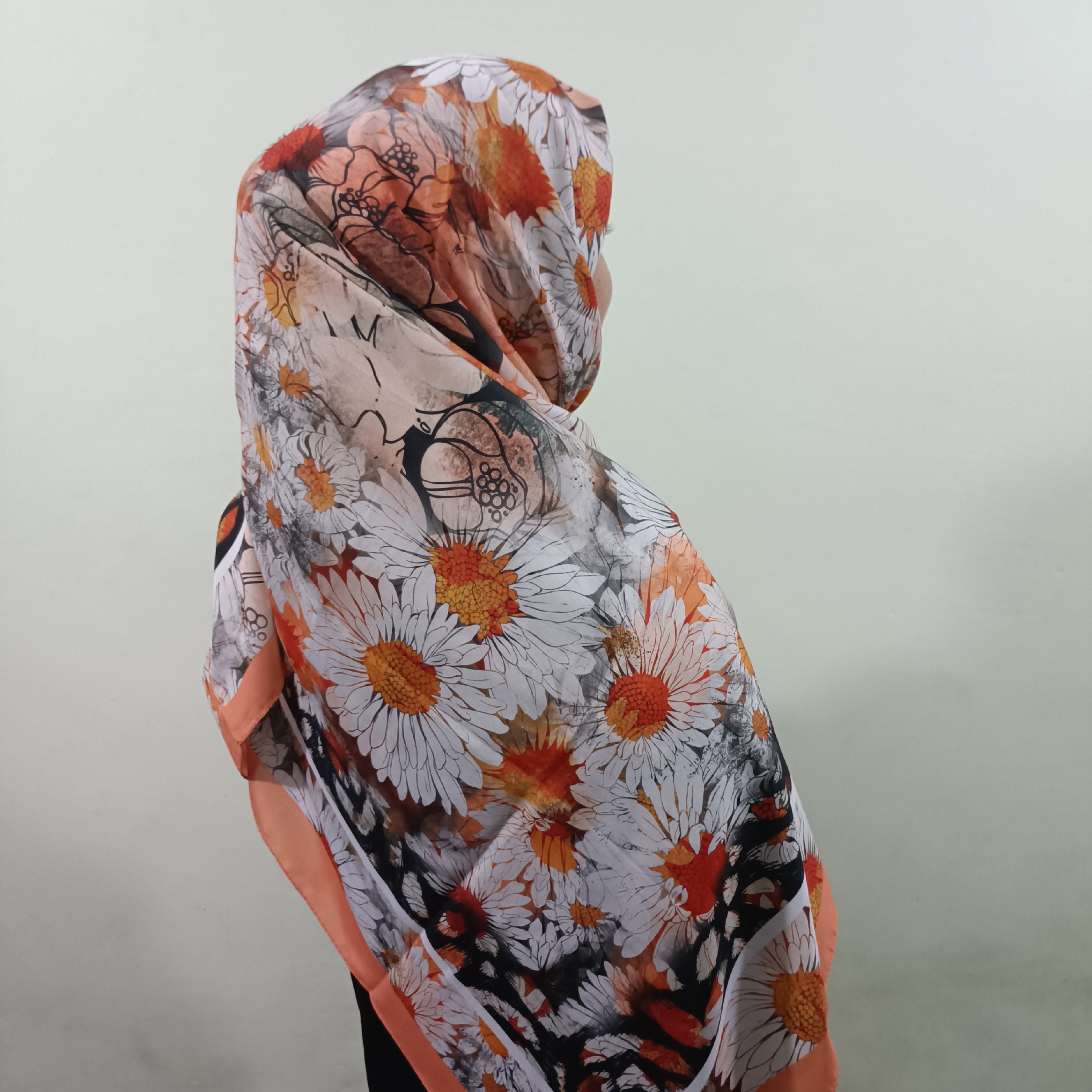 بهترین روسری طرح گل