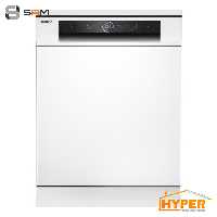 ماشین ظرفشویی سام DW185W سفید 14 نفره