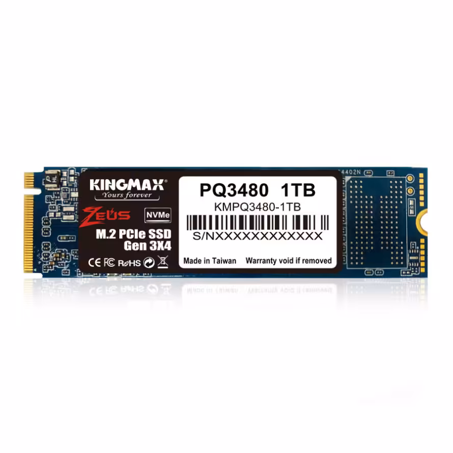 اس اس دی کینگ مکس PQ3480 M.2 2280 PCIe NVMe Gen 3x4 1TB