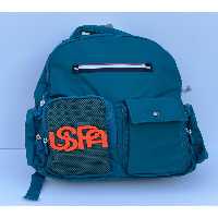 کیف مدرسه آبی مردانه و زنانه دارای مجوز بزرگ کوله پشتی شما فصل جدید U.S. Polo Assn.