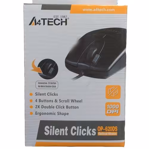 موس سیم دارA4tech op-620DS