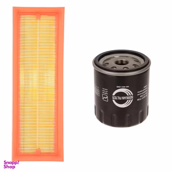 فیلتر روغن خودرو سرکان مدل SF7730 مناسب برای پژو405 به همراه فیلتر هوا سرکان