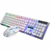 کیبورد و ماوس گیمینگ با نور پس زمینه RGB