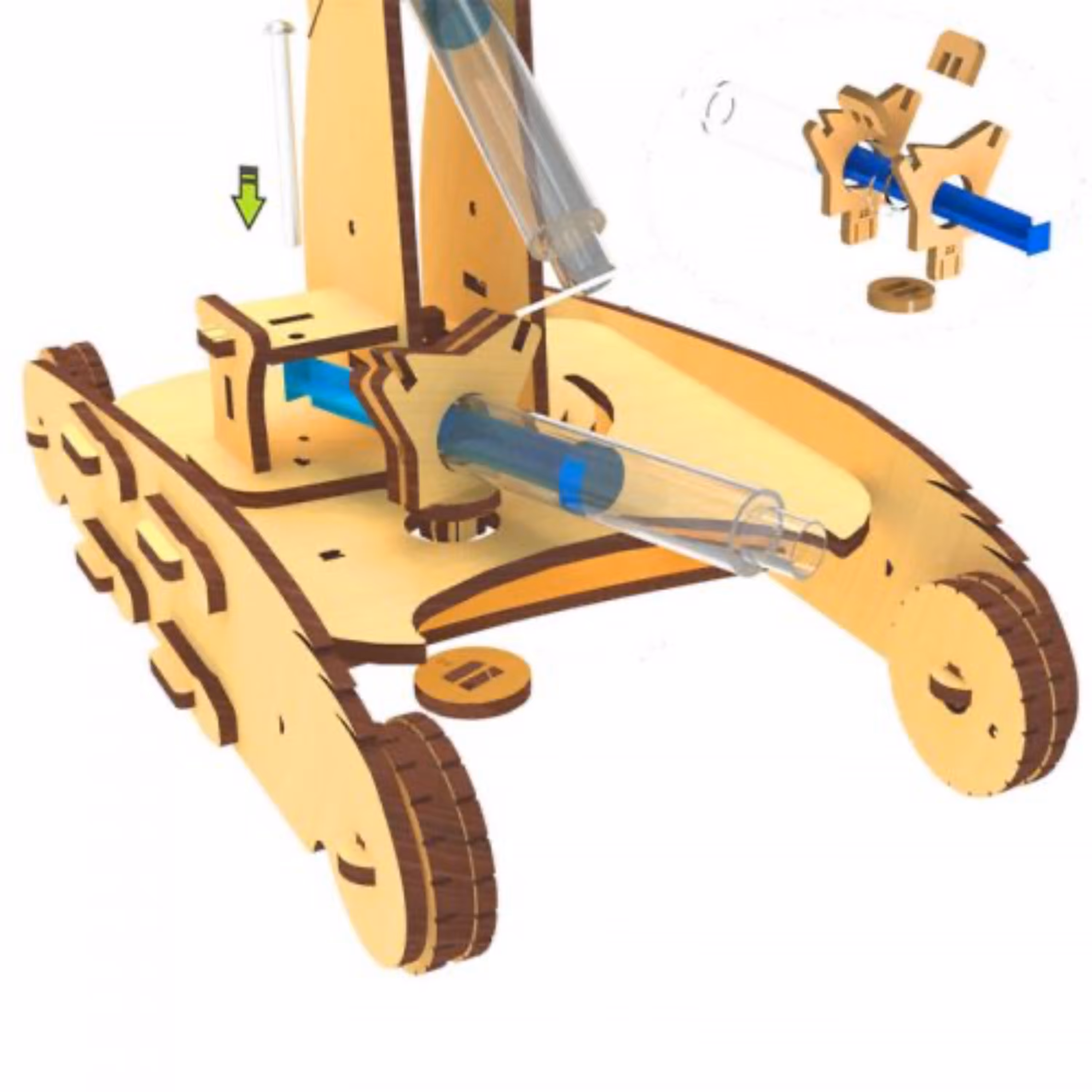 ربات بازو هیدرولیک مهارت افزا