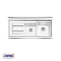 سینک روکار ایلیا استیل مدل 1063