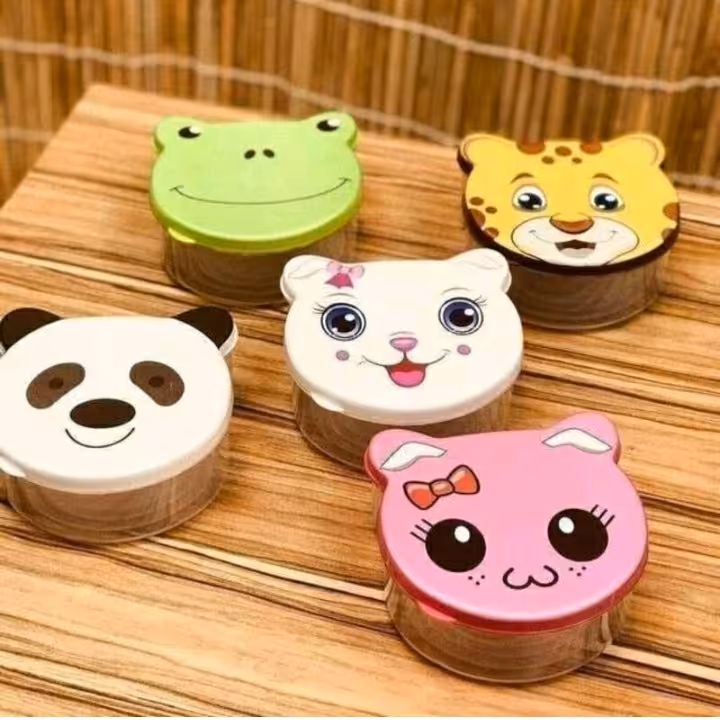 ظرف غذای کودک 4 تکه طرح حیوانات