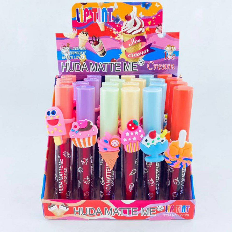 تینت لب آویز بستنی و کیک هدی مات می