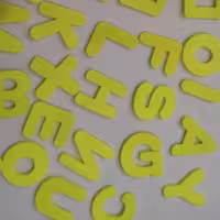 حروف انگلیسی ده سانتی مناسب گیفت ها 