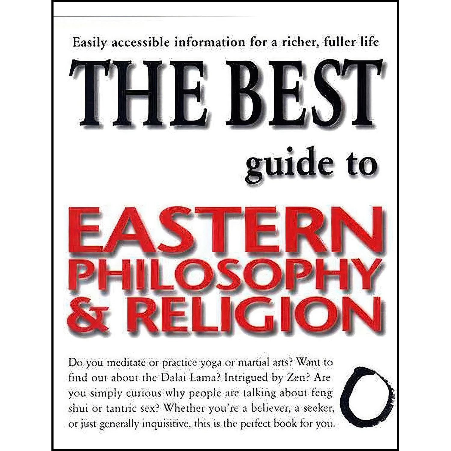 کتاب زبان اصلی The Best Guide to Eastern Philosophy and Religion
