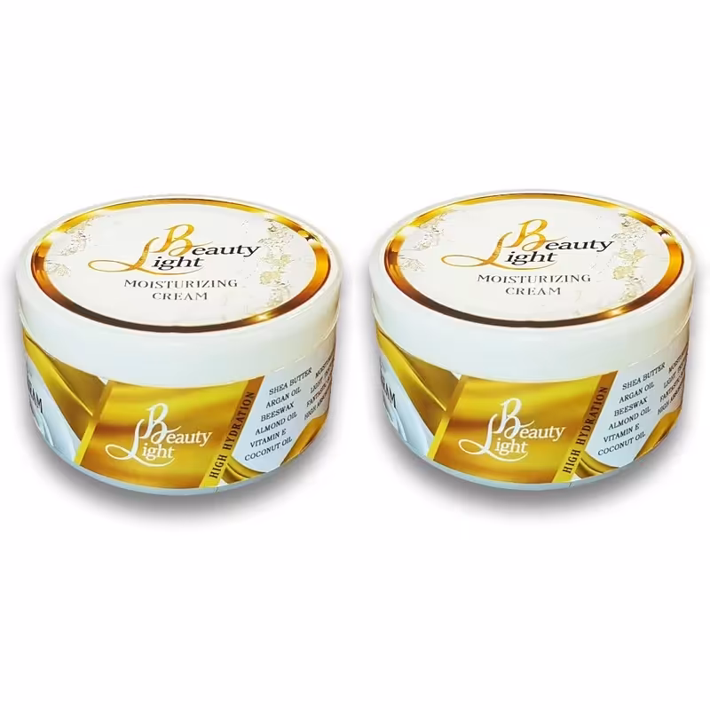 مجموعه دو عددیکرم آبرسان و مرطوب کننده لایت بیوتی مدل آرگان شی باتر حجم 200 میلی لیتر 

