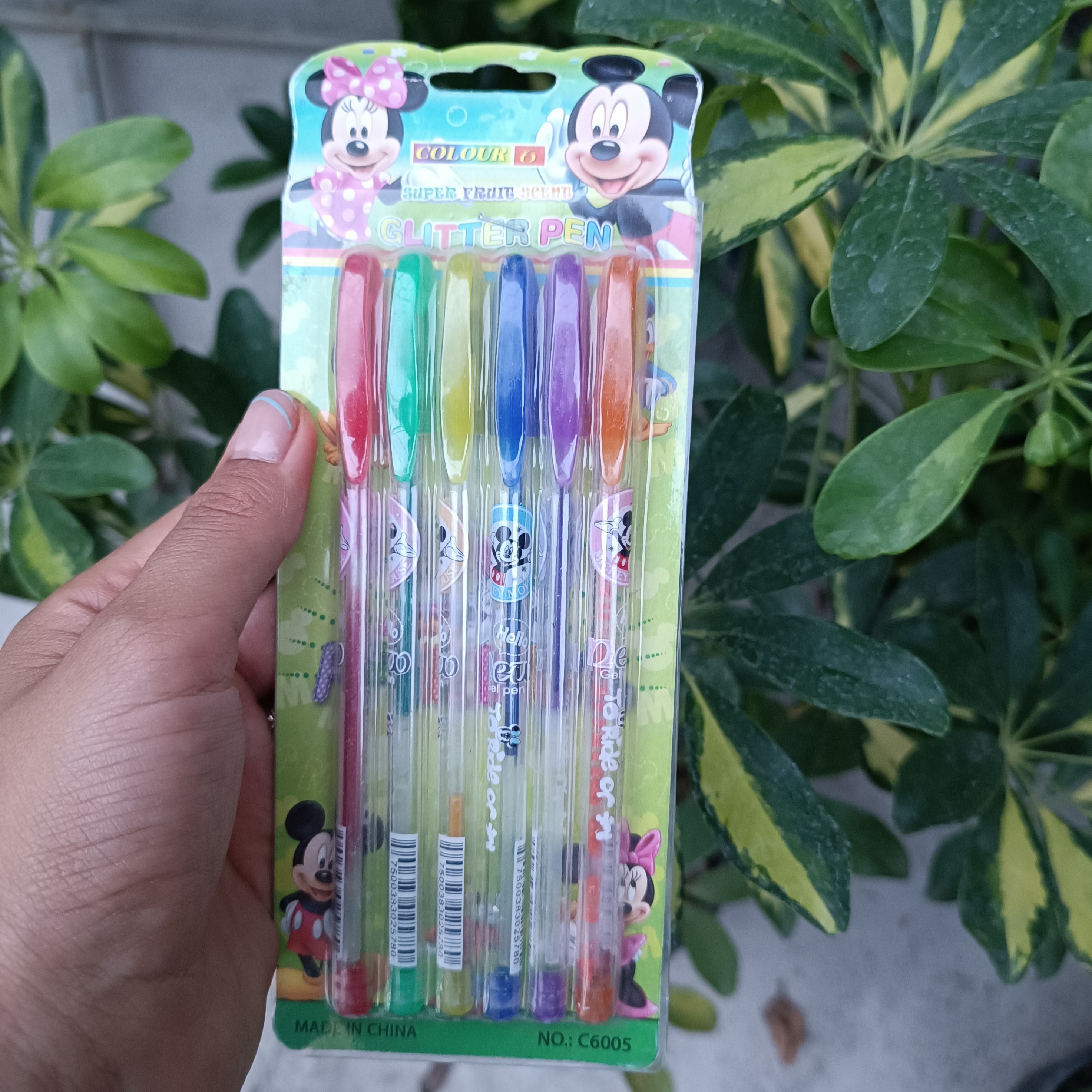 خودکار 6 رنگ اکلیلی 