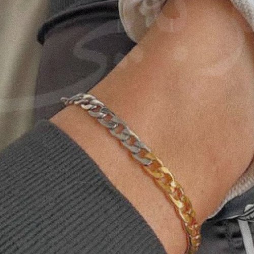 دستبند کارتیر دورنگ لاکچری 