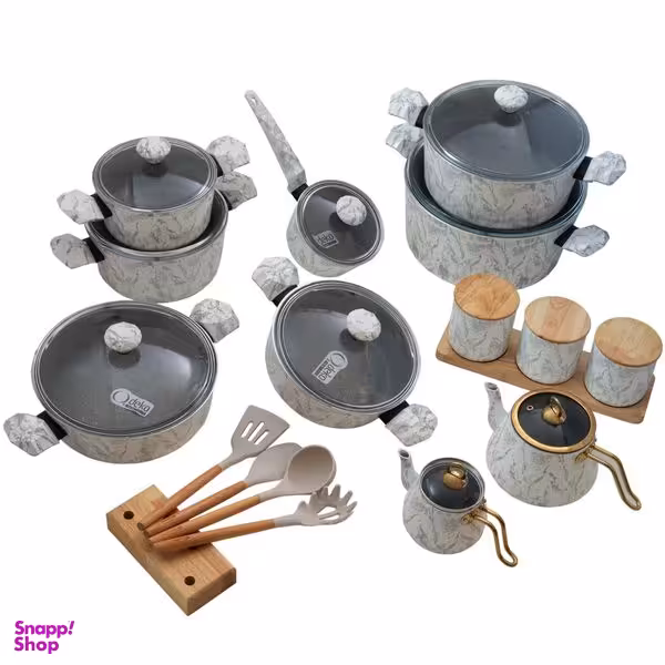 سرویس پخت و پز 26 پارچه وون طرح Carlo Stone