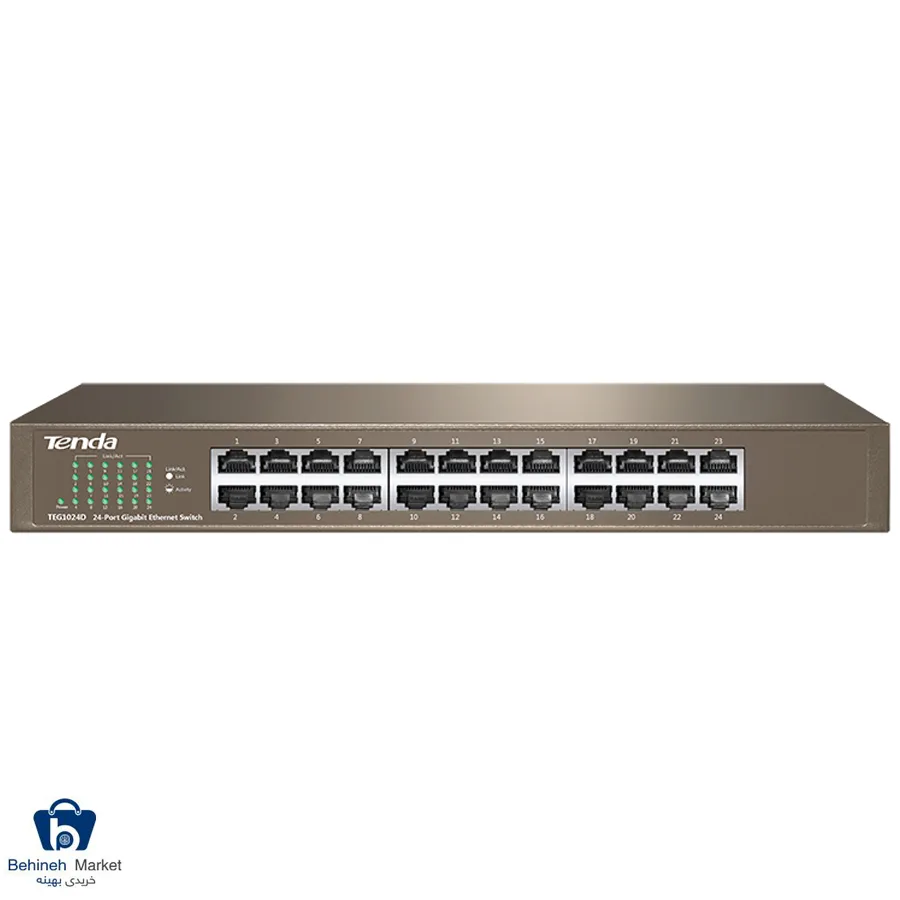 سوئیچ 24 پورت تندا مدل TEG1024D
