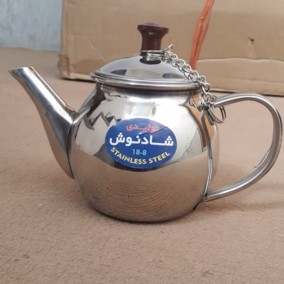 قوری استیل 1 لیتری سایز 1 