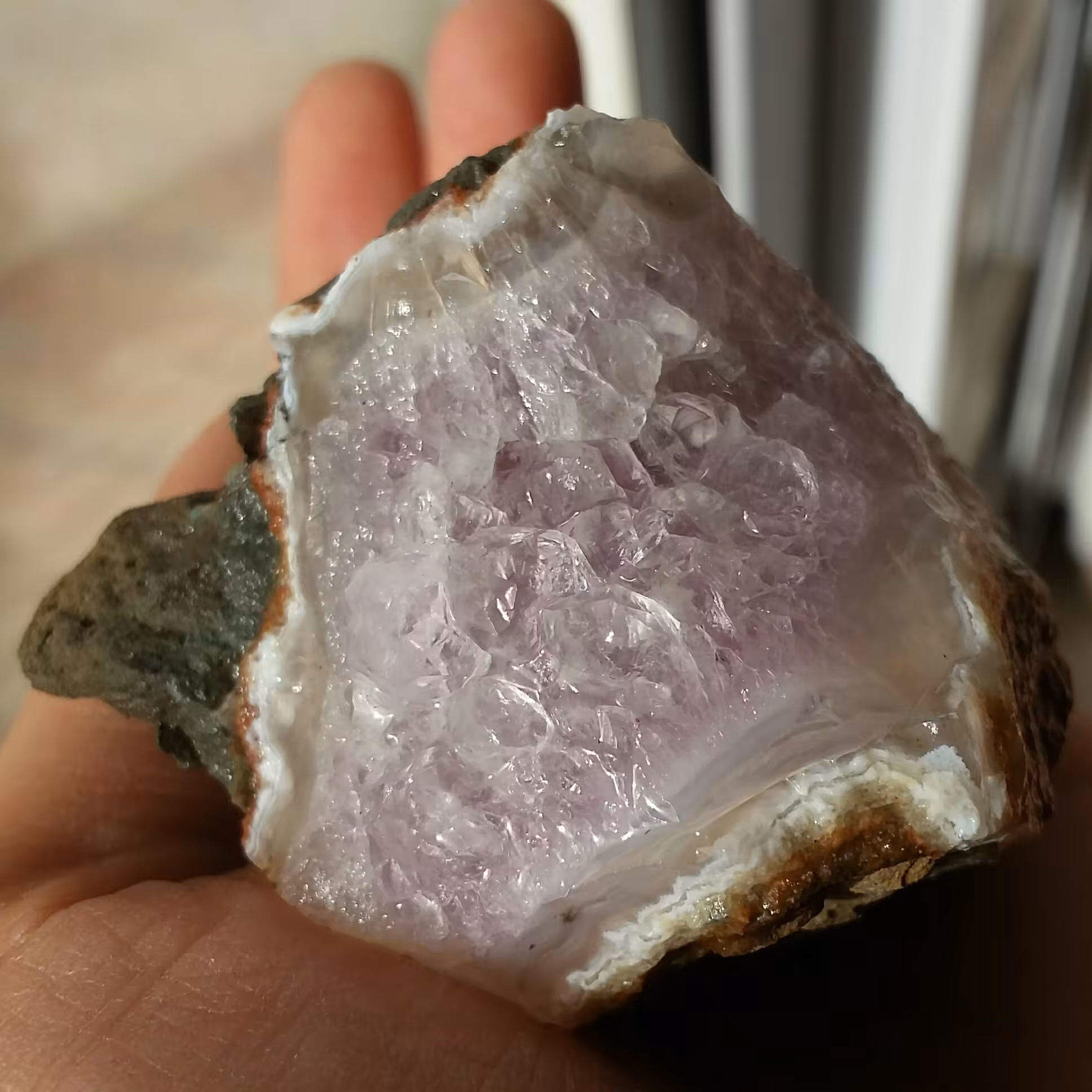 سنگ راف آمتیس بسیار زیبا دیدنی کاملا طبیعی شاهکار خلقت