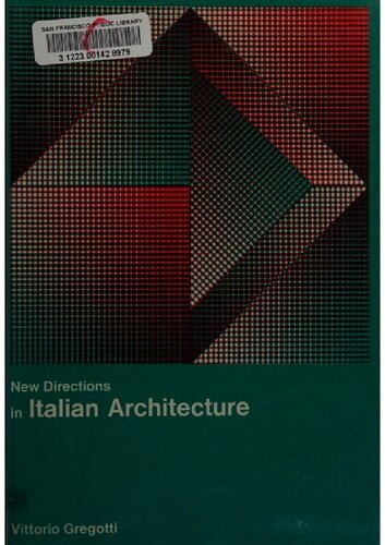  دانلود کتاب New Directions In Italian Architecture, 1968 - دانلود کتاب های دانشگاهی