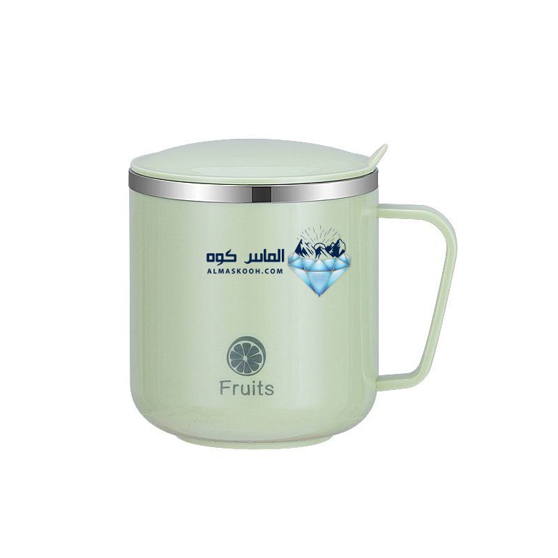 لیوان کوهنوردی استیل مدل SUS 304-1 سبز