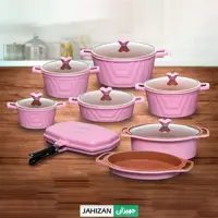 سرویس قابلمه 15پارچه آیسل مدل پرنس Prance