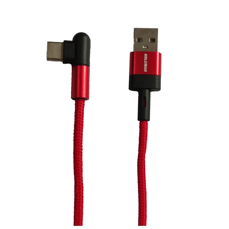 کابل تبدیل USB به Type-C کلومن مدل KD-51 طول 1 متر- مشکی