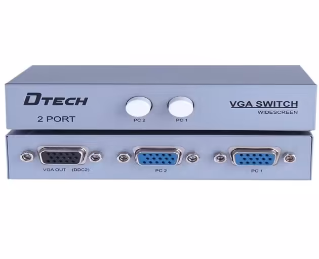 سوییچ VGA دو پورت دی تک مدل دی تی 7032