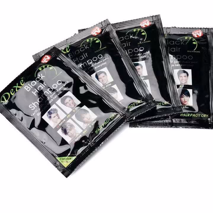 شامپوی رنگ مو گیاهی فوری