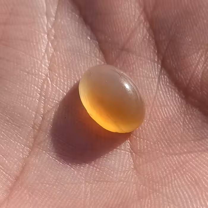 سنگ عقیق زرد طبیعی زیبا