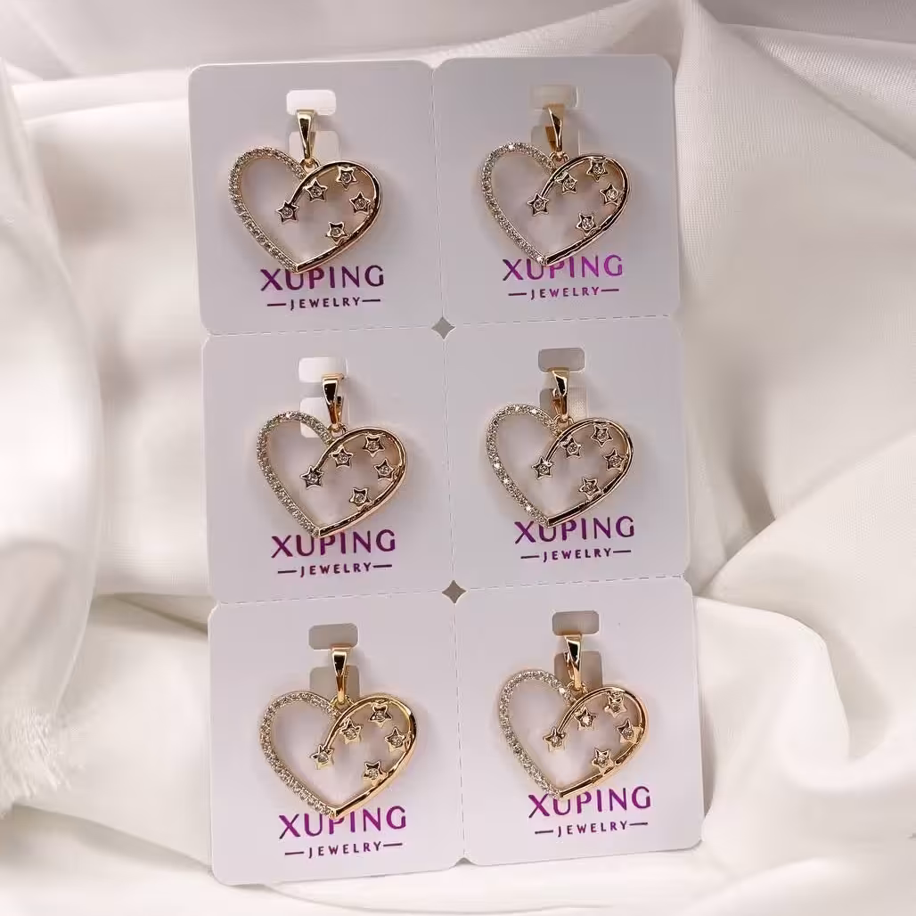 پلاک خاص نگین دار طرح طلا.کد 667598.جنس ژوپینگ آبکاری  آبطلا.رنگ ثابت ضدحساسیت