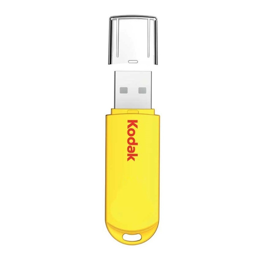 فلش مموری کداک K152 64GB USB 2.0 رنگ زرد