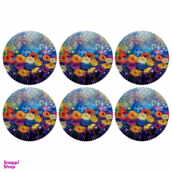 زیربشقابی مدل U2-42308 بسته 6 عددی