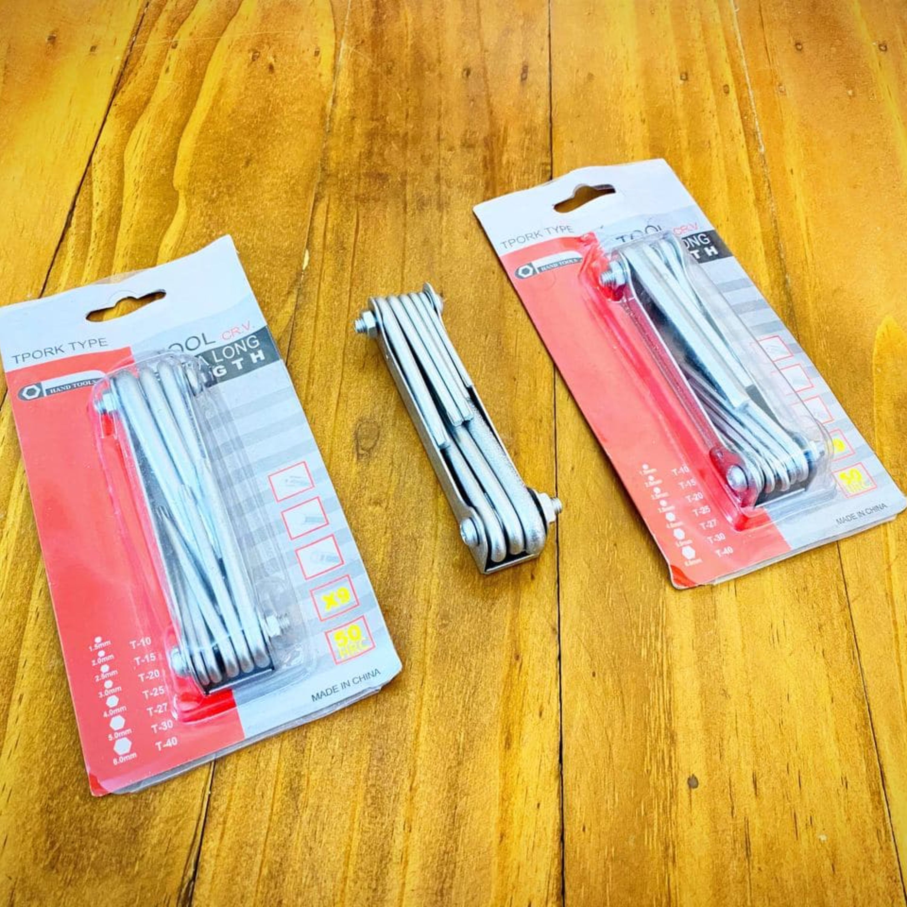 آچار آلن سرستاره ای8 قطعهHEX KEY