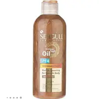 روغن برنز کننده و ویتامینه سی گل حاوی رنگدانه‌های طلایی SPF4 حجم 250 میلی لیتر

