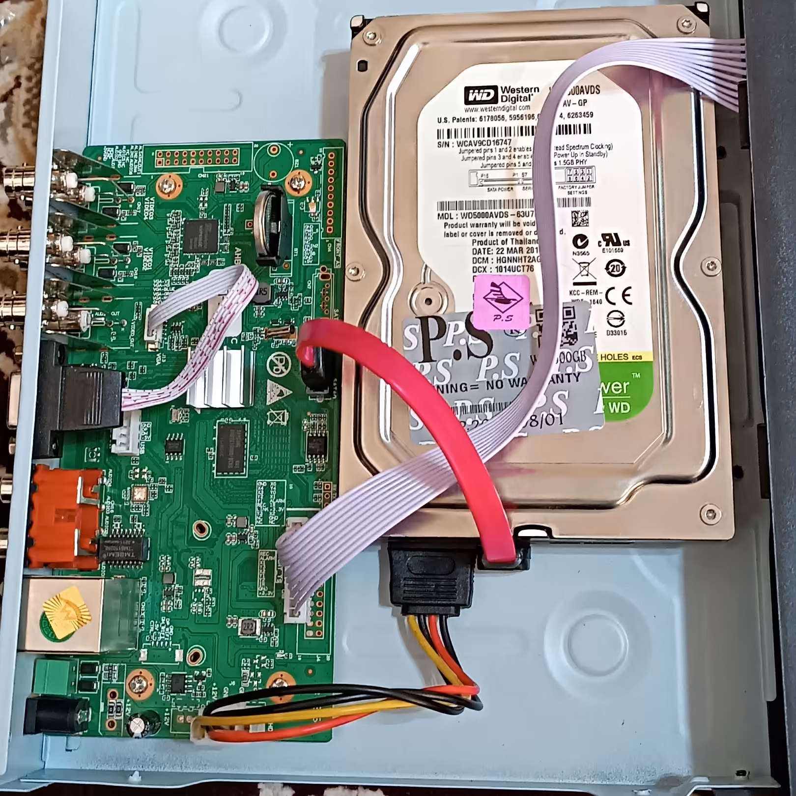 پکیج دوربین مداربسته 4دوربینه