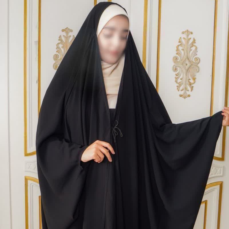 چادر جده عربی اصیل عبا کن کن ابریشم ندا کره