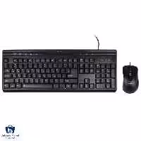 کیبورد و ماوس باسیم بیاند مدل FCM-4410 با حروف فارسی