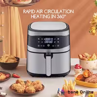 سرخ کن بومن مدل AF 8808 SS بدون روغن اصلی همراه با گارانتی (پس کرایه)