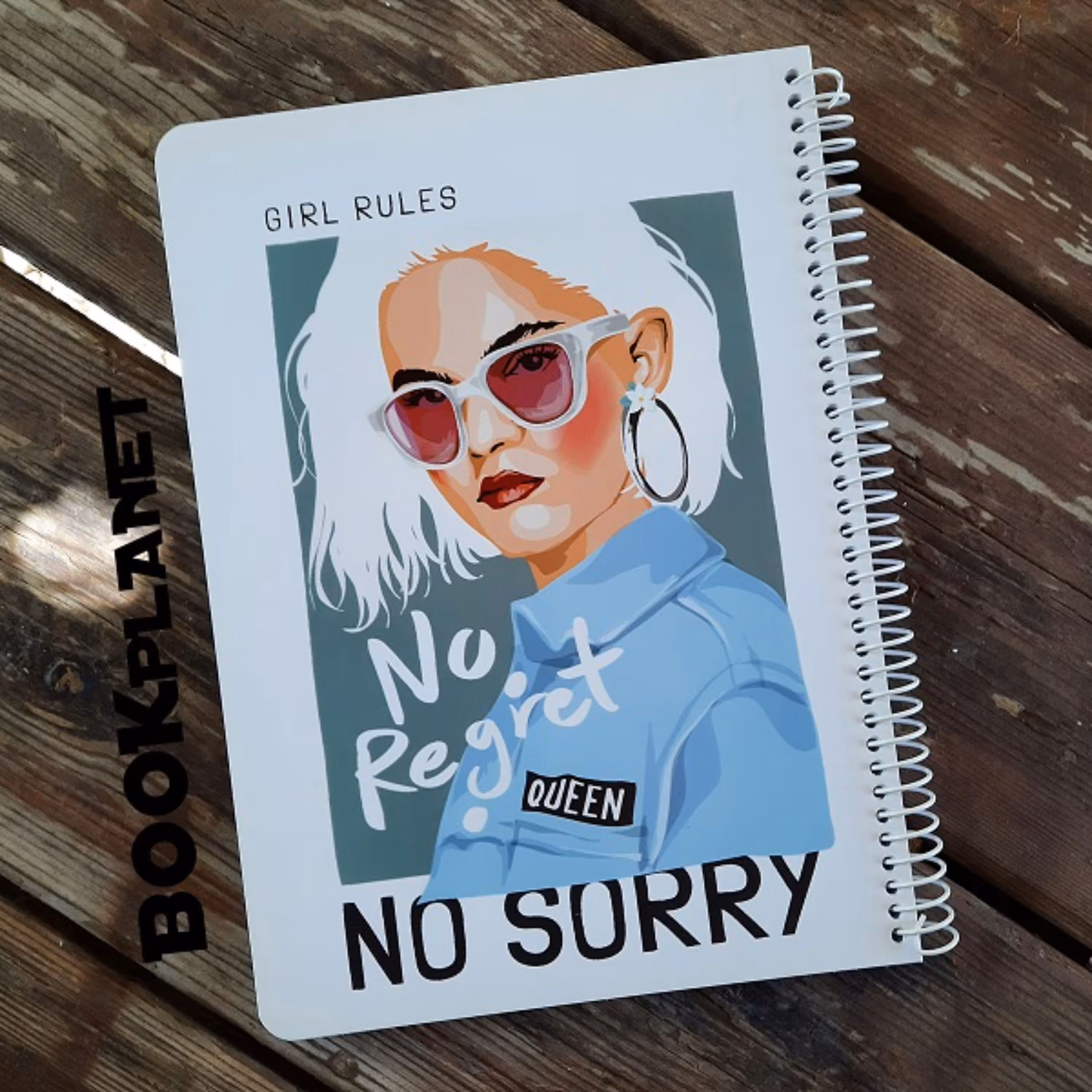 دفتر نقطه ای (بولت ژورنال) طرح Girl