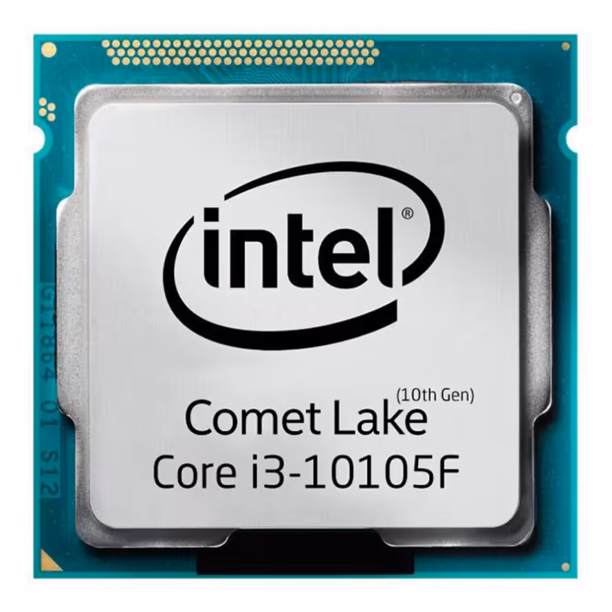 پردازنده بدون باکس اینتل مدل Core i3 10105F Comet Lake